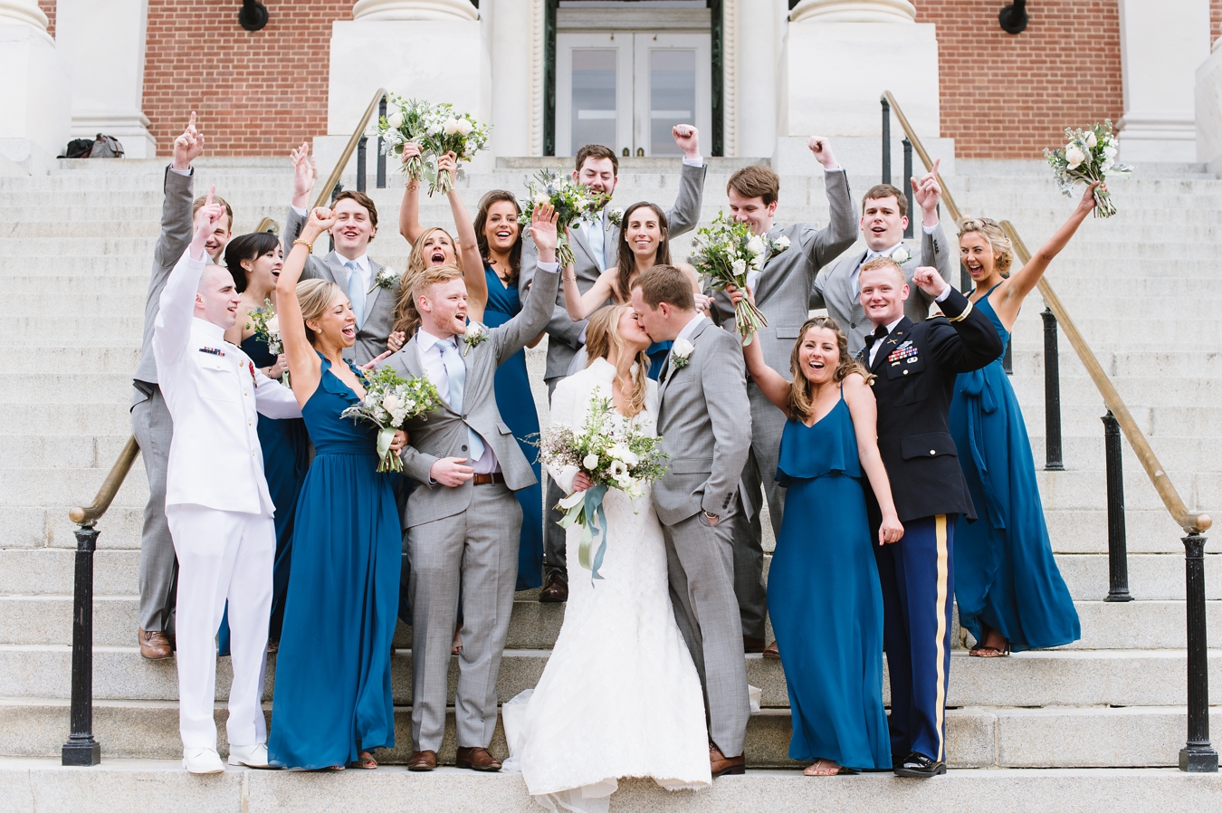 Annapolis State House Wedding Pictures by Natalie Franke Photography