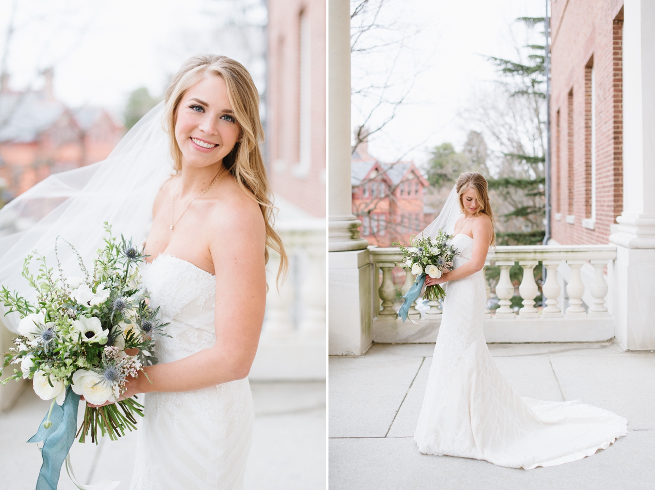 Romantic Bridal Portraits by  Annapolis Wedding Photographer, Natalie Franke Photography