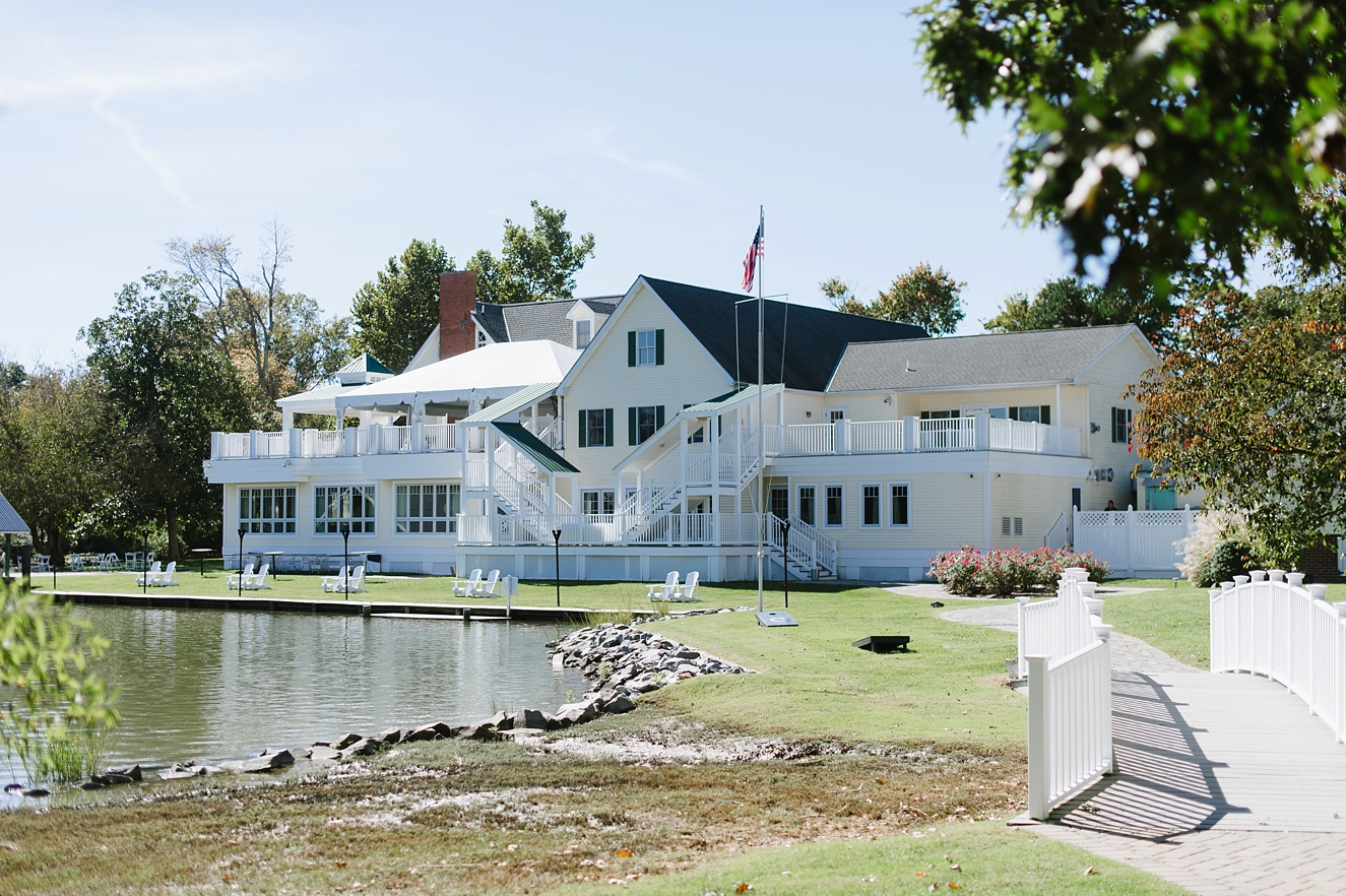 The Oaks Waterfront Inn Wedding St. Michaels, Maryland