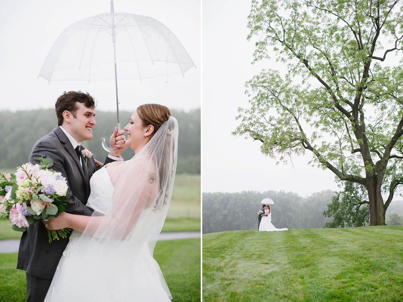 Rainy Day Wedding Inspiration at Belmont Manor by Natalie Franke