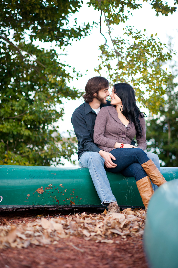 Canoe Engagement Pictures