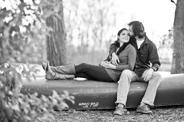 Canoe Engagement Pictures