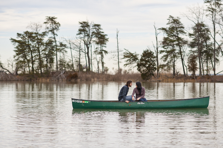 Canoe Engagement Proposal Pictures