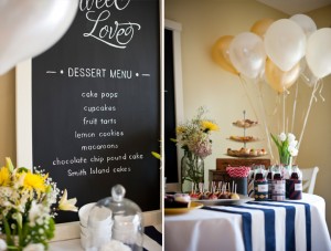 Preppy Dessert Table for Weddings