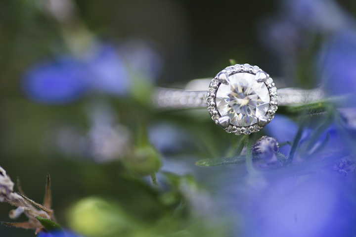Round Brilliant Engagement Ring | Natalie Franke Photography