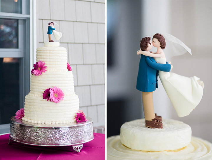 Preppy Wedding Cake