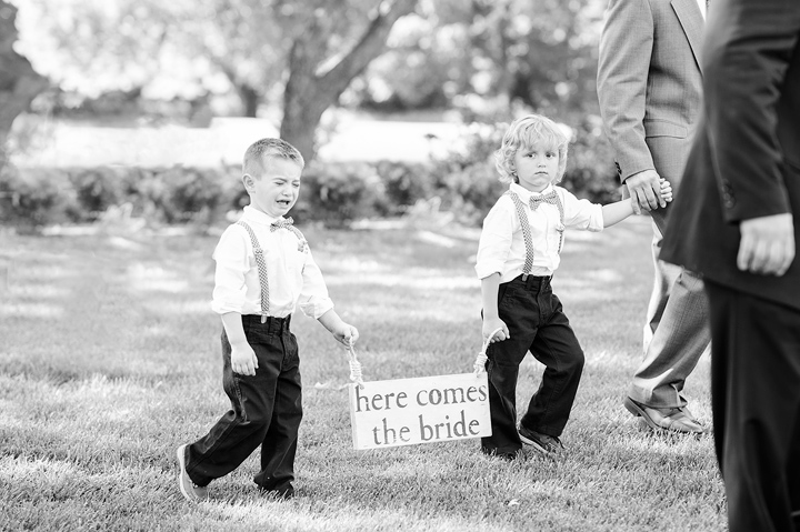 Crying Ring Bearer | Here Comes the Bride