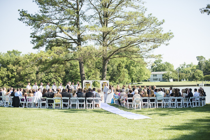 The Oaks Outdoor Wedding Ceremony