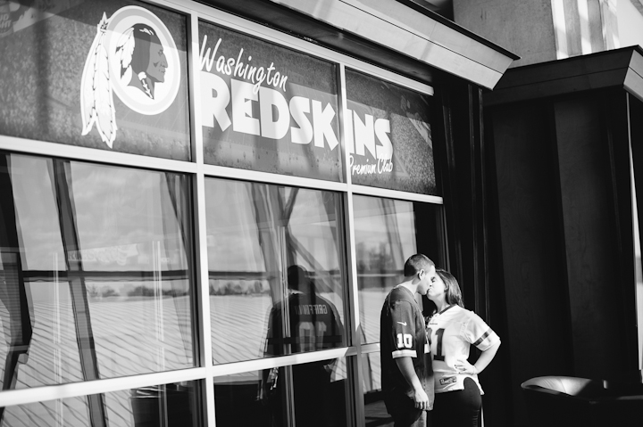 Redskins Engagement Pictures | Fedex Field