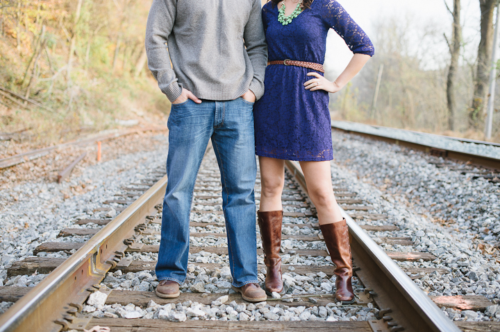 Train Tracks | Engagement Pictures