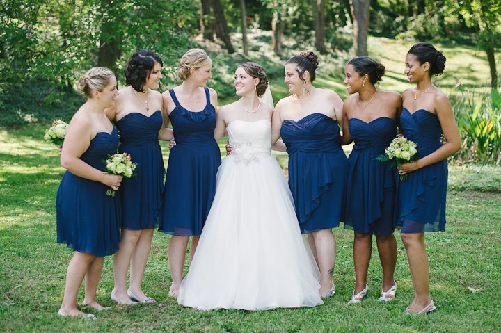Royal Blue Bridesmaids | Annapolis Wedding