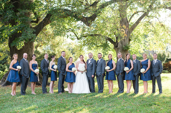 Gorgeous Bridal Party | Eastern Shore Wedding at the Aspen Wye Institute