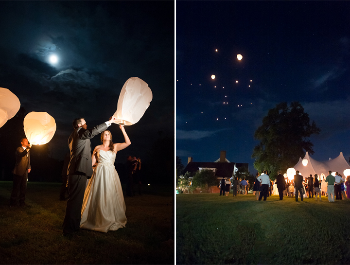 Wish Lantern Sendoff | Romantic Wedding Ideas