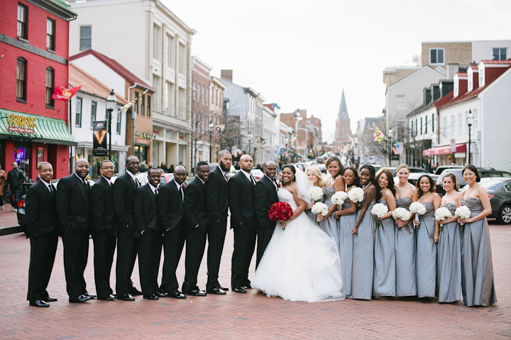 Main Street Wedding Photograph | Annapolis Maryland