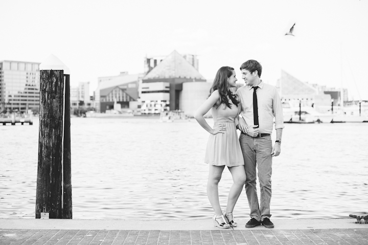 Baltimore Harbor Engagement Pictures