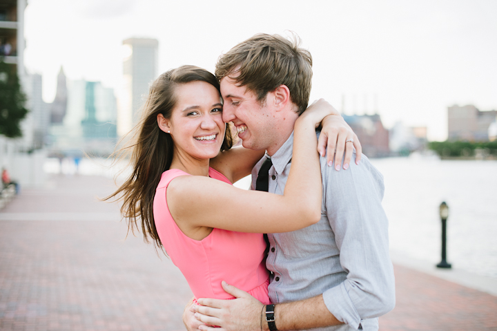 Baltimore Harbor Engagement Pictures