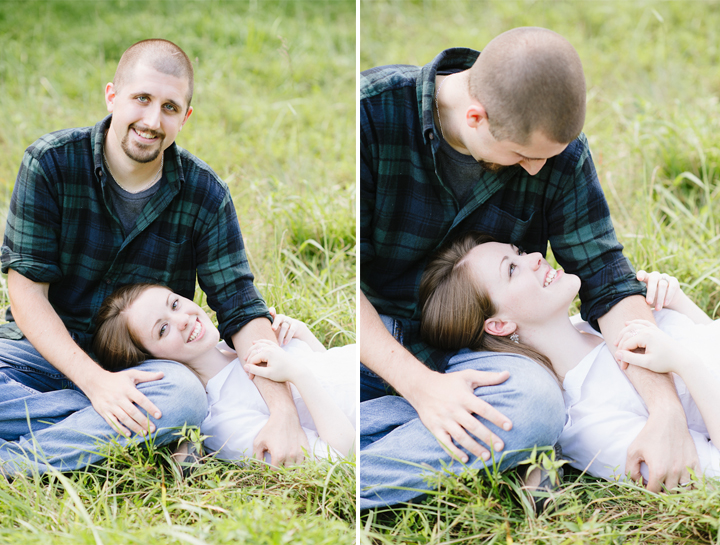 Maryland Engagement Pictures on a Camping Trip