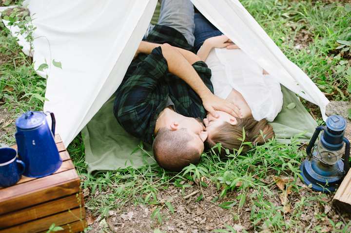 Maryland Camping Engagement Pictures