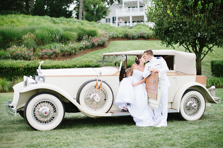 Rolls Royce Wedding Pictures - Annapolis Maryland Wedding Photographer
