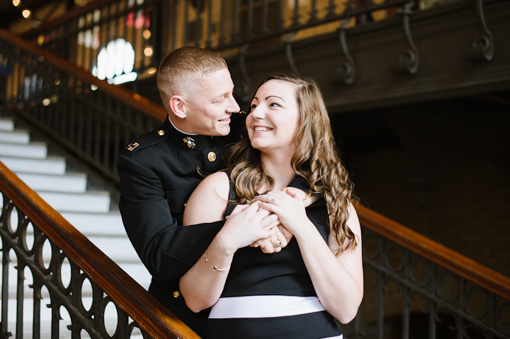 Naval Academy Engagement Pictures in Annapolis Maryland