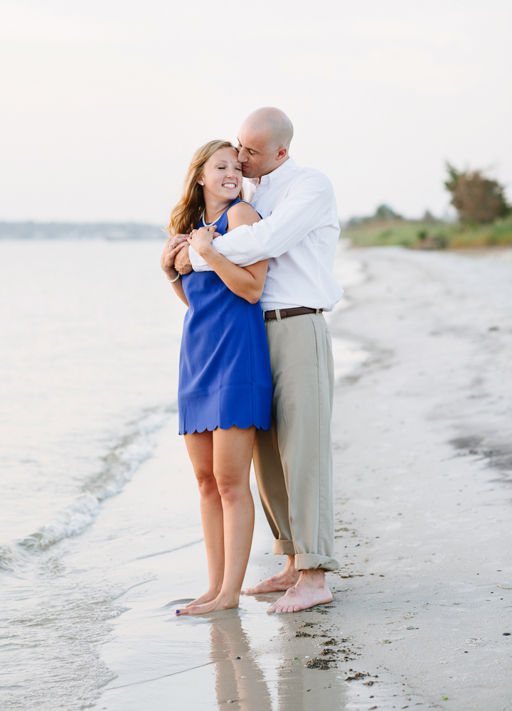 Romantic Rehoboth Beach Engagement Photography Session