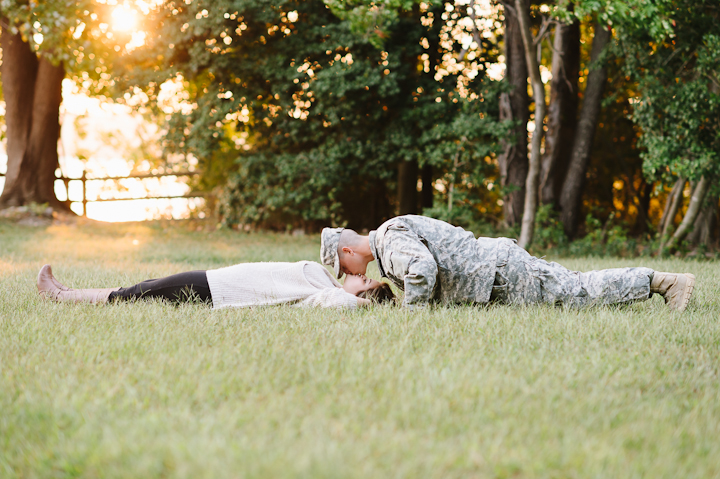 Military Engagement Pictures - Annapolis Maryland Quiet Waters Park Photographer