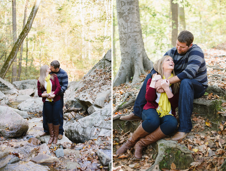 Rustic Maryland Engagement Pictures