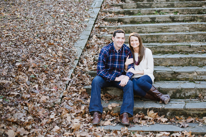 Rustic Woodland Autumn Maryland Engagement Pictures - Natalie Franke Photography