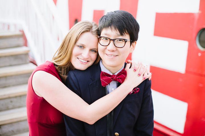 Inner Harbor of Baltimore, Maryland - Same Sex Wedding Photographer