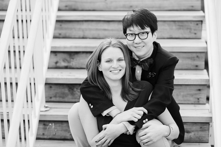 Inner Harbor of Baltimore, Maryland - Same Sex Wedding Photographer