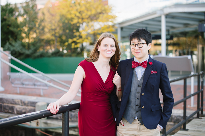 Inner Harbor of Baltimore, Maryland - Same Sex Wedding Photographer