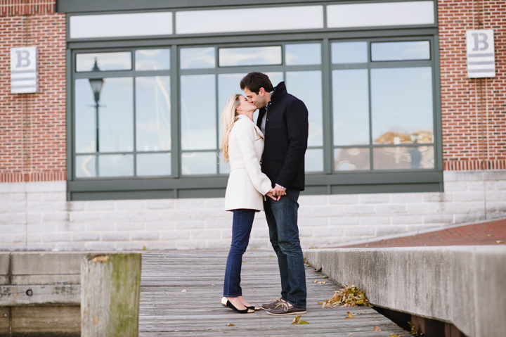 Fells Point Baltimore Maryland Engagement Pictures by Annapolis Wedding Photographer - Natalie Franke