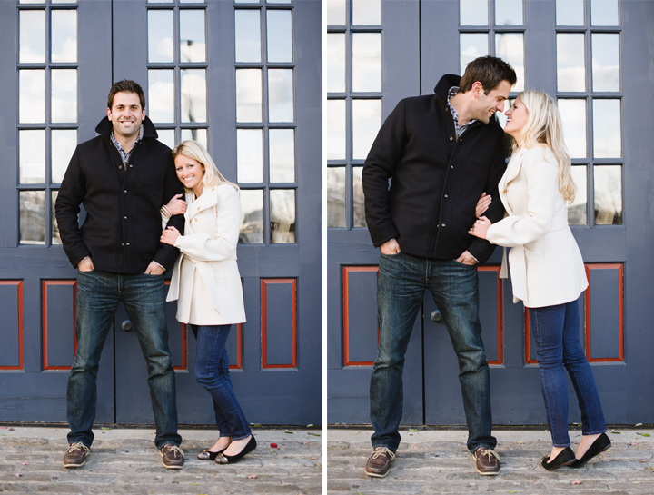 Fells Point Baltimore Maryland Engagement Pictures by Annapolis Wedding Photographer - Natalie Franke