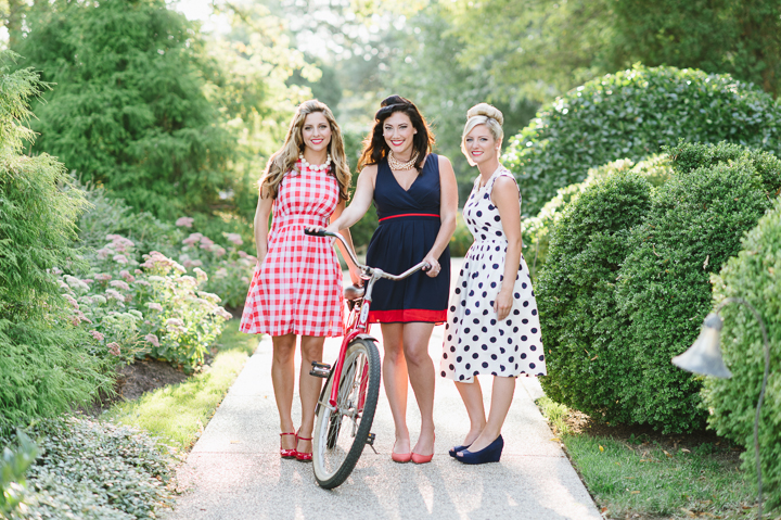 Americana Bridal Shower Inspiration with 1950s Wedding Style | Natalie Franke Photography for Baltimore Bride Magazine at the Historic Kent Manor Inn
