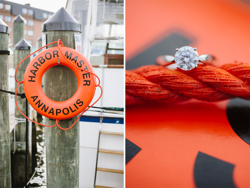 Annapolis, Maryland Winter Engagement Pictures by Natalie Franke Photography