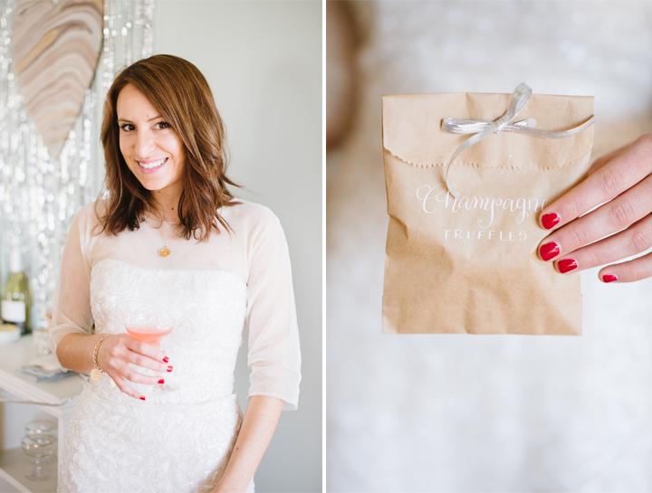 Styled Winter Engagement Party by Caitlin Moran - Featured on Style Me Pretty by Natalie Franke Photography