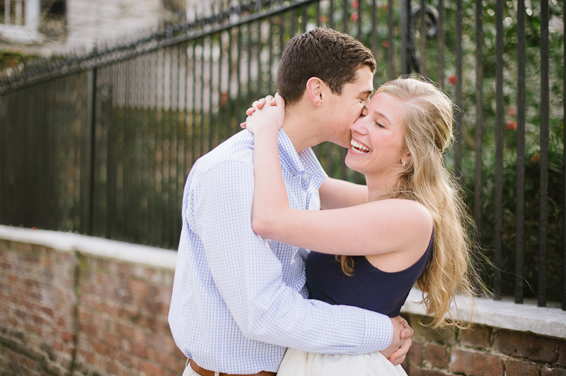 Historic Charleston, South Carolina Engagement Pictures by Destination Wedding Photographer - Natalie Franke