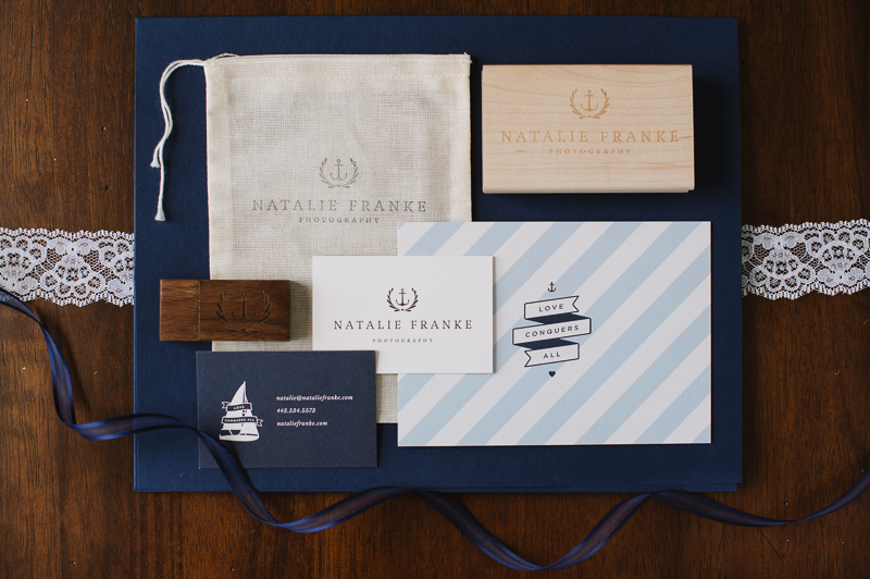 Nautical Photography Branding & Packaging Materials by Natalie Franke Photography
