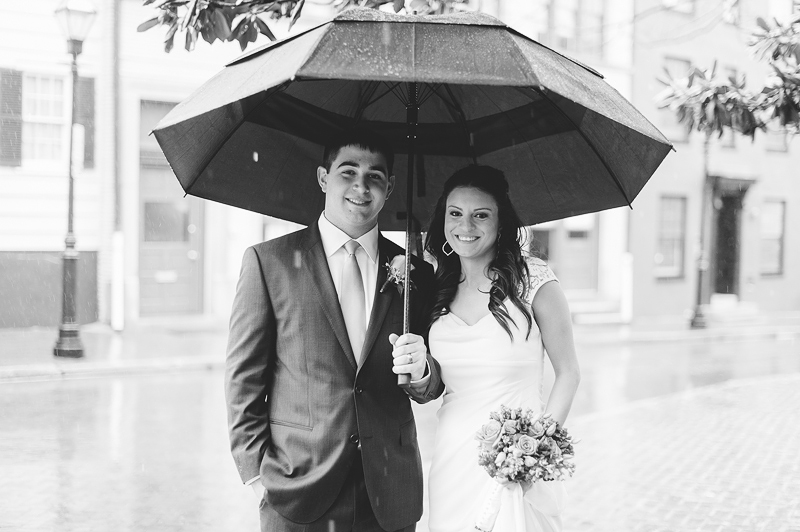 Annapolis Courthouse Wedding with Rainy Day Wedding Inspiration by Natalie Franke Photography