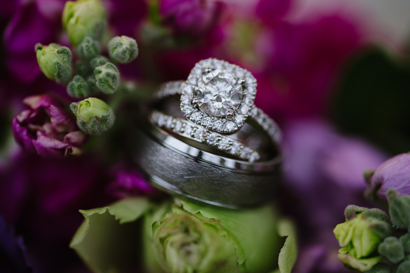 Halo Engagement Ring | Photograph by Natalie Franke Photography