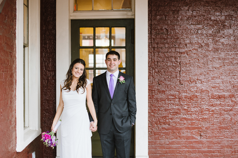 Annapolis Courthouse Wedding with Rainy Day Wedding Inspiration by Natalie Franke Photography