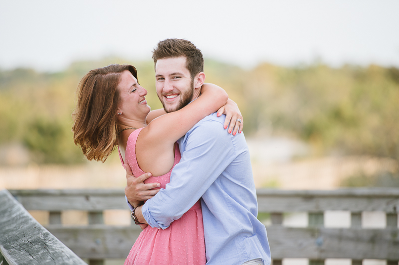 Cape Henlopen Engagement Session - Rehoboth Beach, Delaware by Natalie Franke Photography