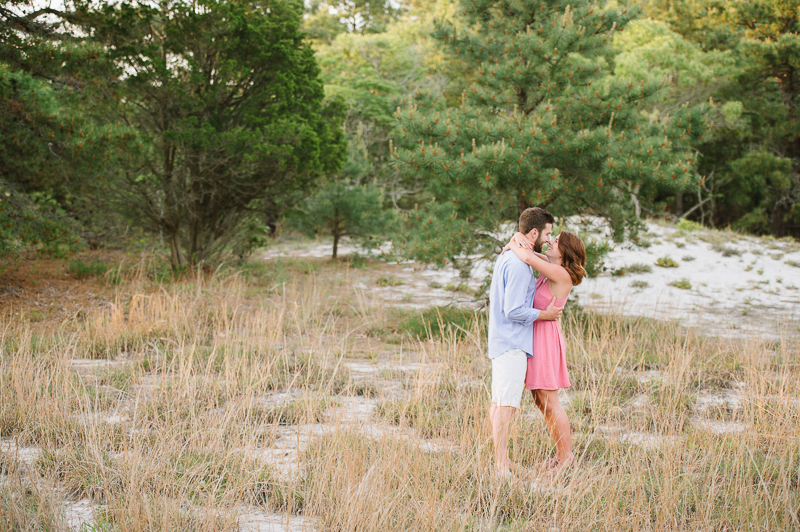 Cape Henlopen Engagement Session - Rehoboth Beach, Delaware by Natalie Franke Photography