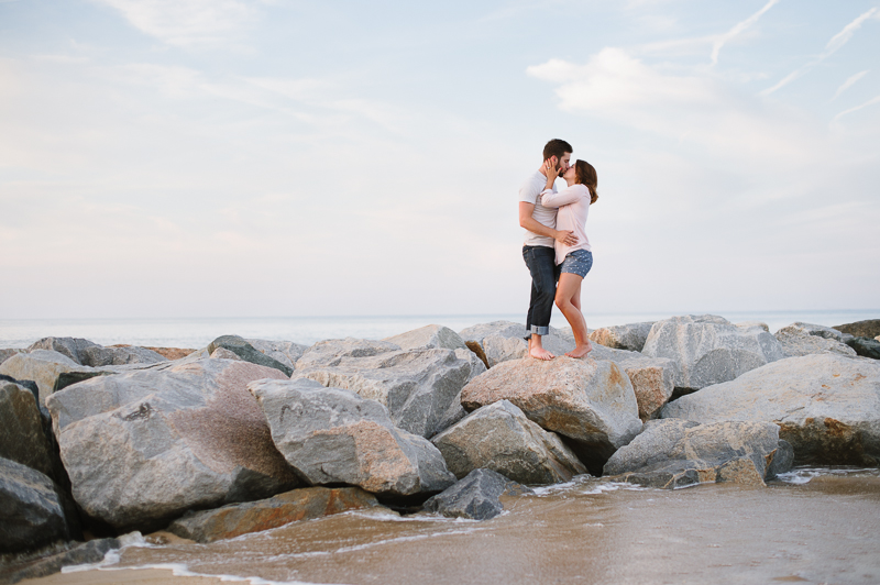 Cape Henlopen Engagement Session - Rehoboth Beach, Delaware by Natalie Franke Photography