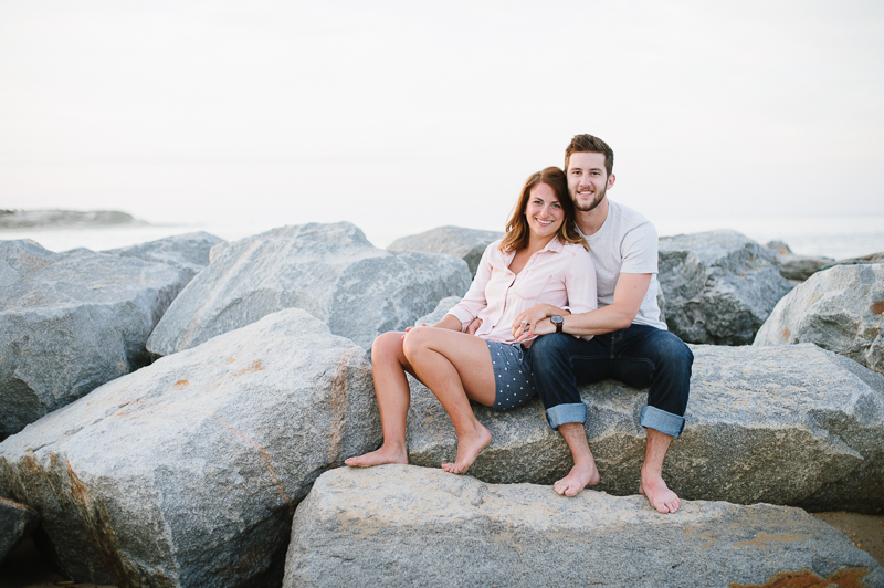 Cape Henlopen Engagement Session - Rehoboth Beach, Delaware by Natalie Franke Photography