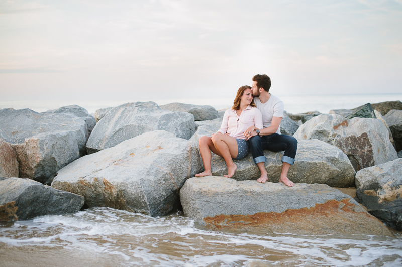 Cape Henlopen Engagement Session - Rehoboth Beach, Delaware by Natalie Franke Photography