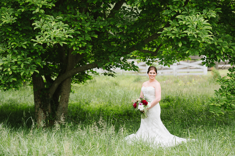 Whimsical Woodland Inspiration - Purple Bridesmaids Dresses, Calligraphy, & Floral Crowns by Natalie Franke Photography