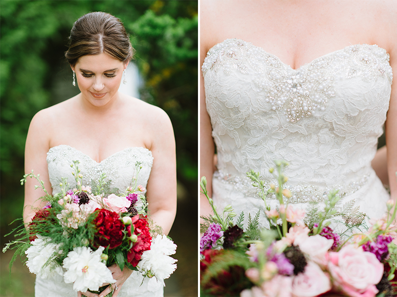 Whimsical Woodland Inspiration - Purple Bridesmaids Dresses, Calligraphy, & Floral Crowns by Natalie Franke Photography