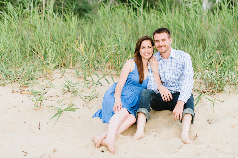 Eastern Shore Engagement Pictures - Terrapin Beach Park by Natalie Franke Photography