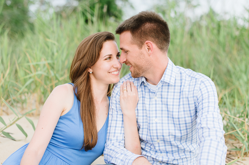 Eastern Shore Engagement Pictures - Terrapin Beach Park by Natalie Franke Photography